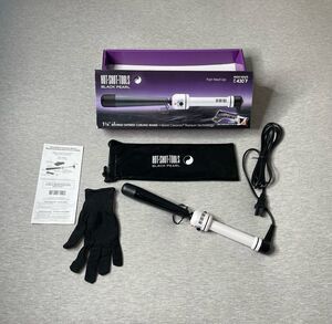 Hot Shots Tool Ceramic Curling Iron 3 PCS. Box Set